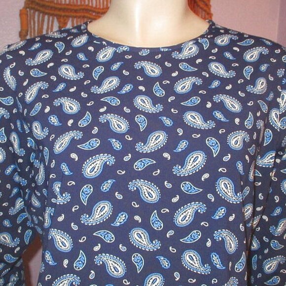 Lands' End Womens Rash Guard Size M Swimsuit Top UPF Long Sleeves Modest Beach - Picture 2 of 9